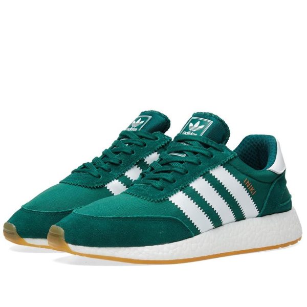 Adidas Iniki Trainers, adidas Iniki Runner Collegiate Green-Gum