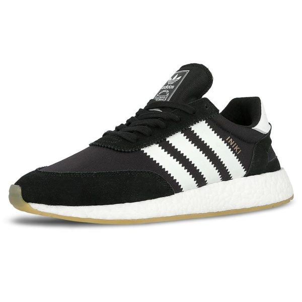 Adidas Iniki Trainers, adidas Iniki Runner Core Black-Gum