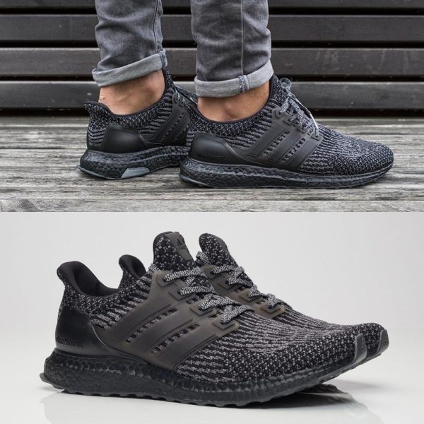 Adidas Ultra Boost, adidas Ultra Boost 3.0 Core Black-Dark Grey