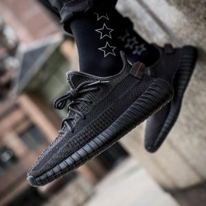 Yeezy 350, adidas Yeezy Boost 350 V2 Static Black Non-Reflective